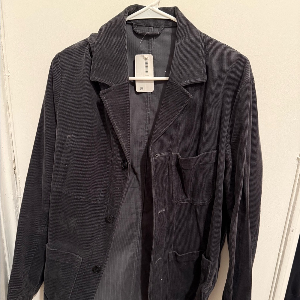 H&M Gray Lightweight Shirt Jacket